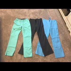 Xs mint scrub bottoms